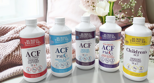 Immune copy Buried Treasure Immune wellness supplements collection